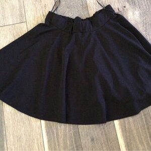 Chic Black Skater Skirt